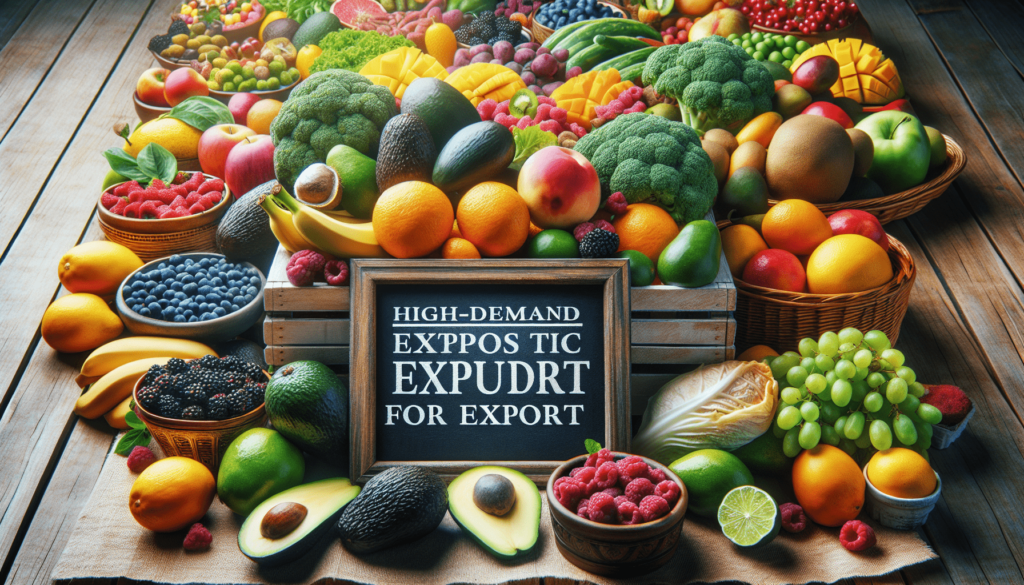 Are There Specific Crops That Have A Higher Demand For Export?